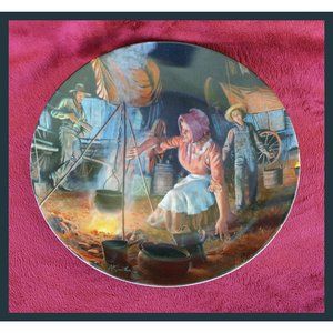 limited edition collectors plate Kitchen With A View by Mort Kunstler - 1988